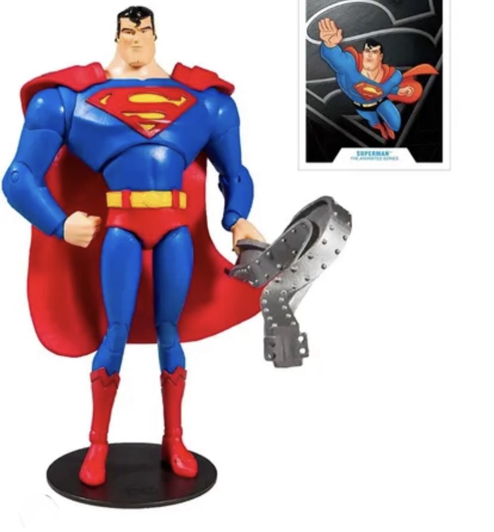 Superman Blue Suit - McFarlane Toys (DC Multiverse) (Superman Animated) action figure collectible - Main Image 4