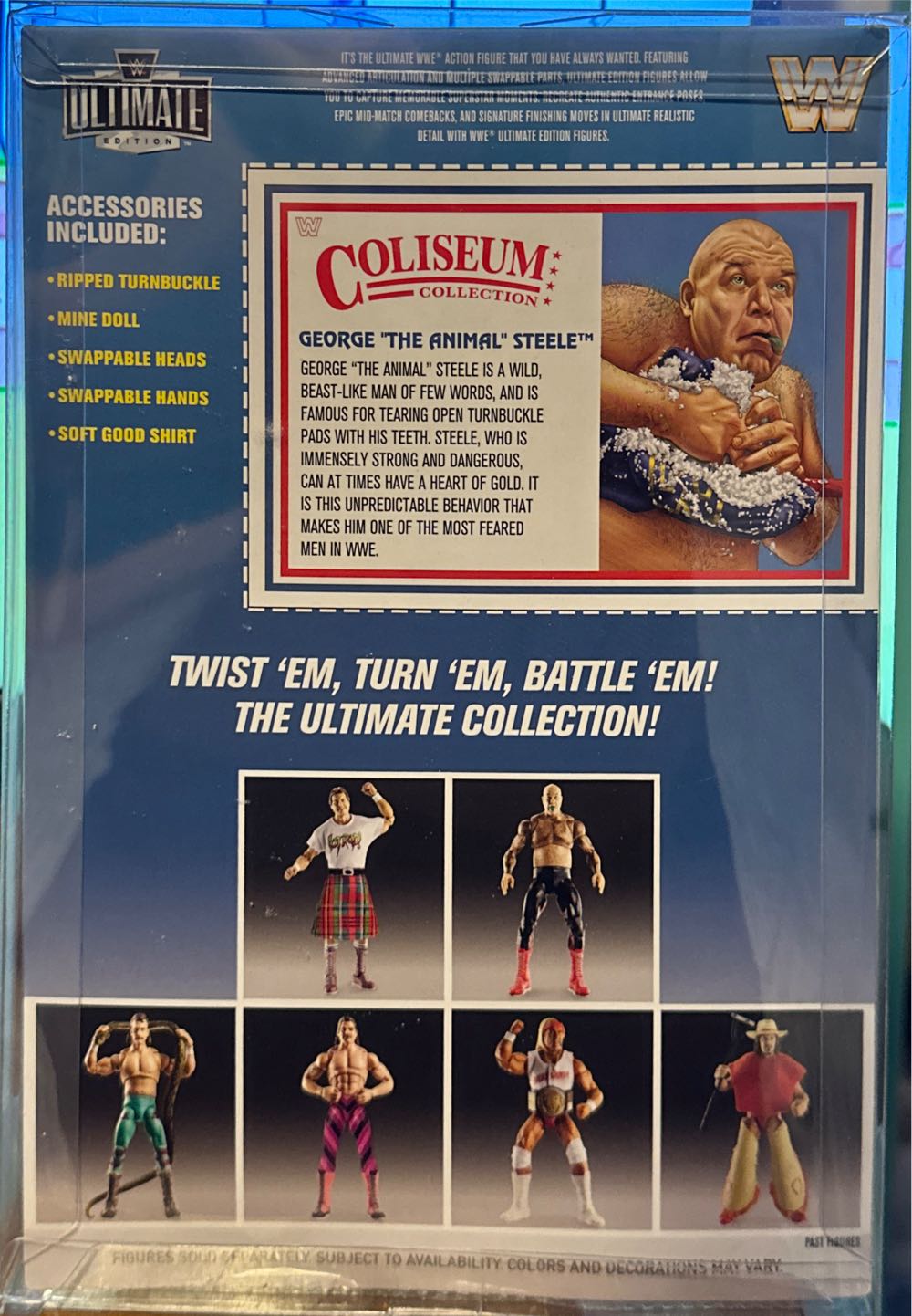 George “The Animal” Steele - Mattel (Mattel Ultimate Edition Coliseum Collection) action figure collectible - Main Image 2
