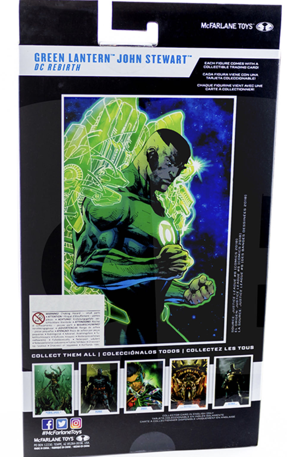 Green Lantern John Stewart - McFarlane Toys (DC Multiverse) (DC Rebirth) action figure collectible - Main Image 2