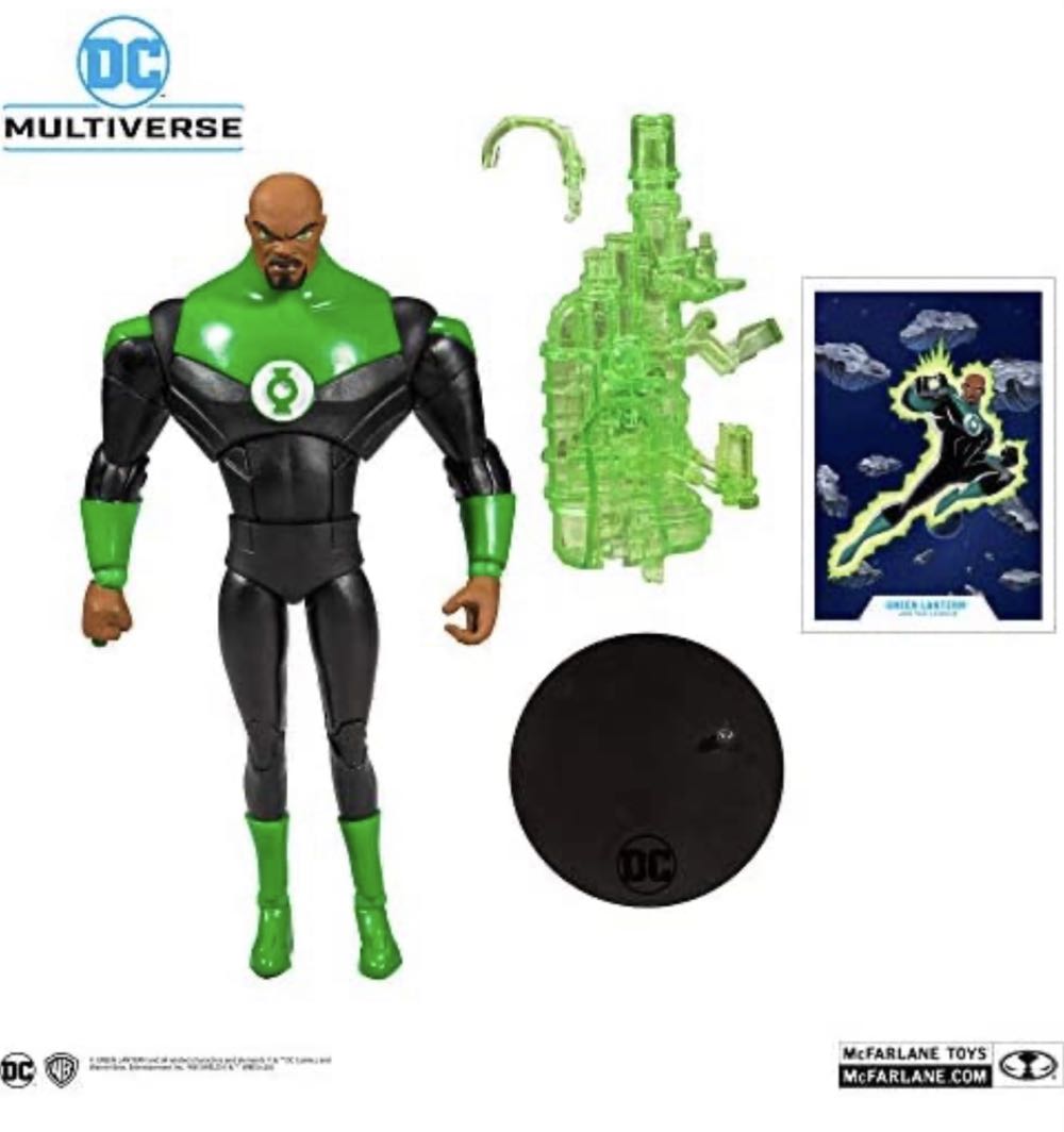 Green Lantern John Stewart - McFarlane Toys (DC Multiverse) (DC Rebirth) action figure collectible - Main Image 3