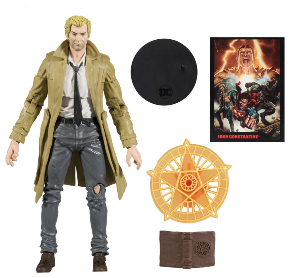 John Constantine - Mcfarlane Page Punchers (Page Punchers: Black Adam) action figure collectible - Main Image 3