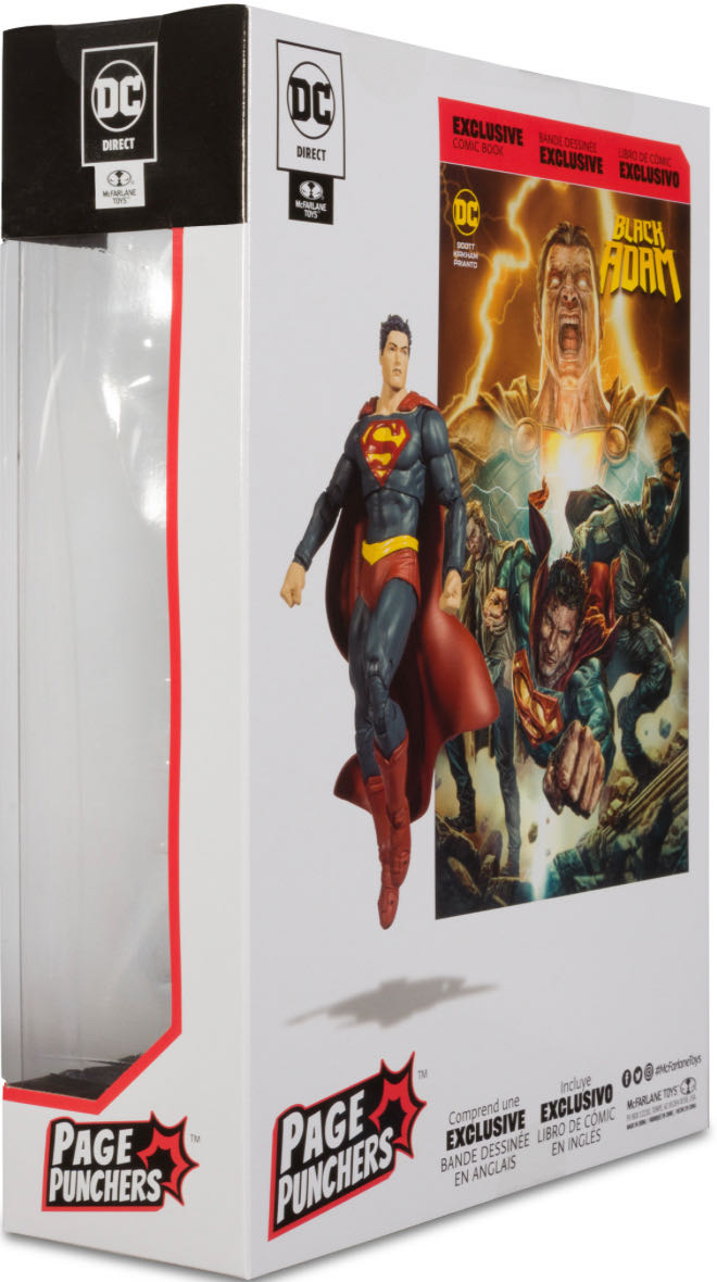 Superman - Mcfarlane Page Punchers (Page Punchers: Black Adam) action figure collectible - Main Image 2