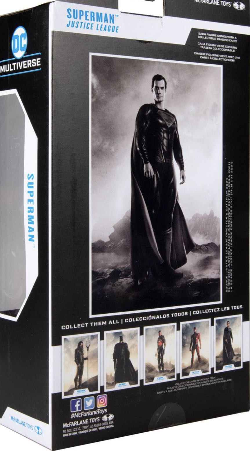 Superman Blue Suit - McFarlane Toys (DC Multiverse) (Justice League 21) action figure collectible - Main Image 2