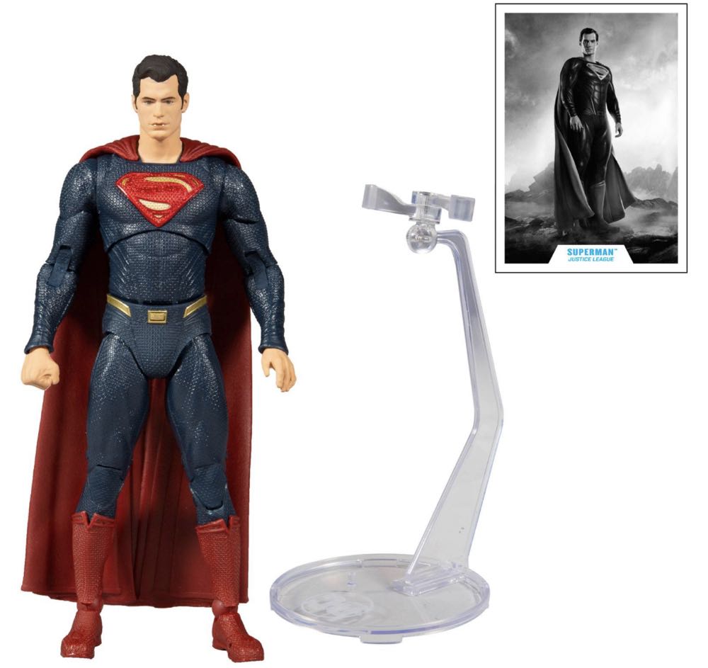 Superman Blue Suit - McFarlane Toys (DC Multiverse) (Justice League 21) action figure collectible - Main Image 3