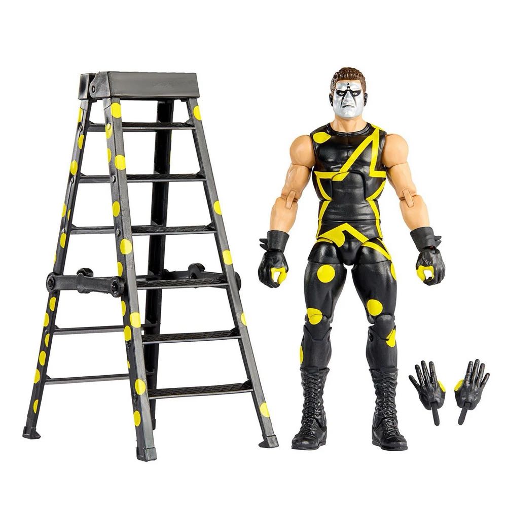 STARDUST (CODY RHODES - POLKA DOTS) - WWE ELITE 103 (1) - Mattel (Attire Date: Apr. 3, 2016 @ WWE WrestleMania 32) action figure collectible [Barcode 194735105458] - Main Image 3