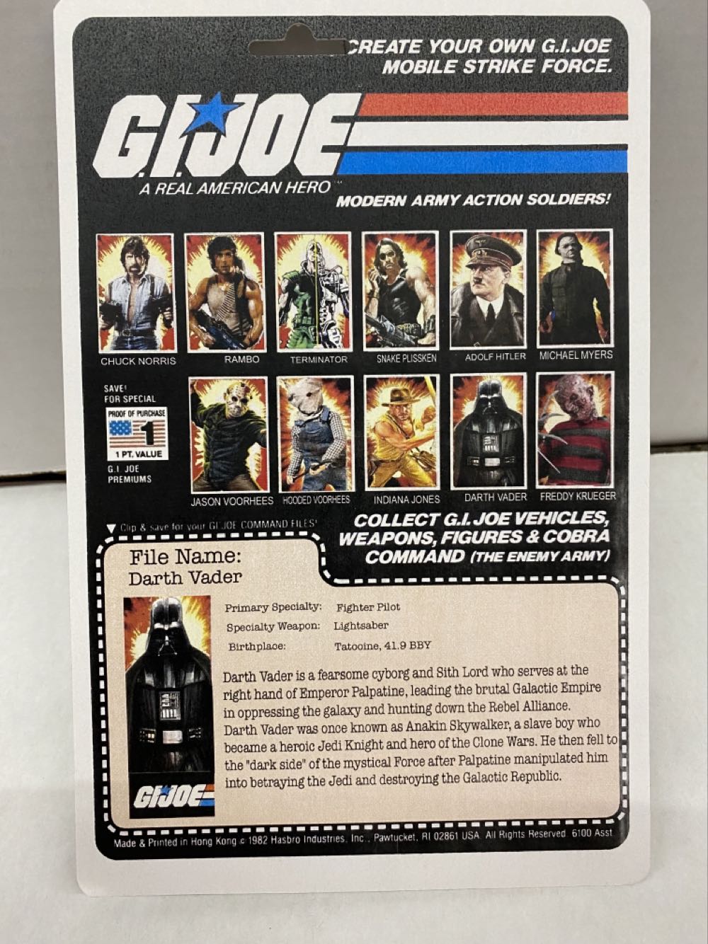 GI Joe Darth Vader - Hasbro (G.I Joe) action figure collectible - Main Image 2