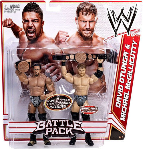 David Otunga - Mattel (WWE Basic Battle Pack Series 16) action figure collectible - Main Image 2