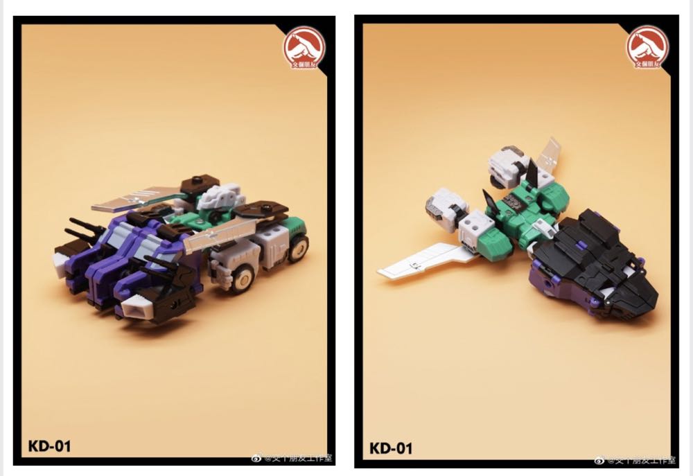 KD-01 Stormbilly - Make Friends Studio (Transformers 3rd Party) action figure collectible [Barcode 6970139982031] - Main Image 4