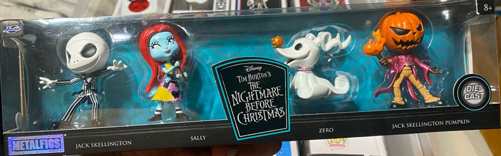 Disney Nightmare Before Christmas 4-pack 2.5” Die-cast Figures - Jada Toys action figure collectible [Barcode 801310319321] - Main Image 2