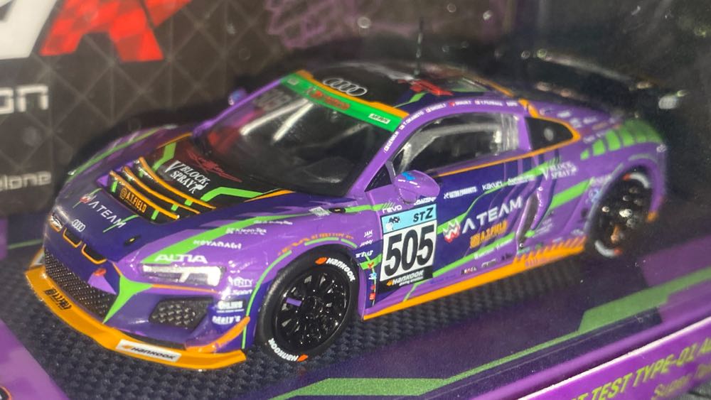 Audi R8 Lms Gt4 Super Taikyu St Z #505 Eva Rt Type 01 - Tarmac (EVA Evangelion) action figure collectible [Barcode 9681015722937] - Main Image 2