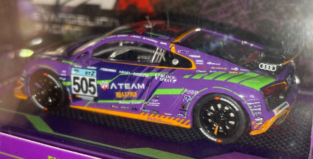 Audi R8 Lms Gt4 Super Taikyu St Z #505 Eva Rt Type 01 - Tarmac (EVA Evangelion) action figure collectible [Barcode 9681015722937] - Main Image 4