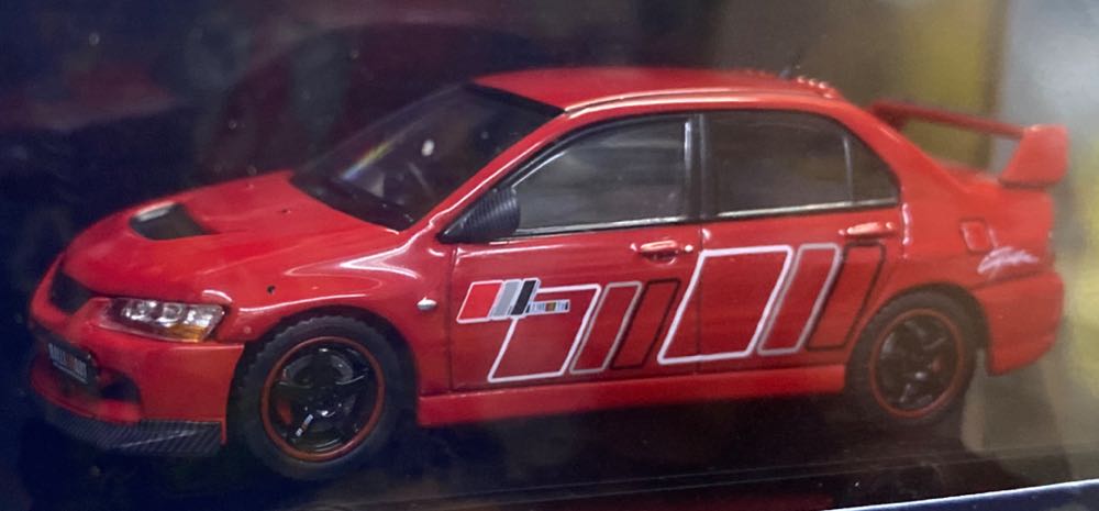 Mitsubishi Lancer Gsr Evolution 9 Ralliart Red Solid Hj646054r - Hobby Japan (RalliArt) action figure collectible [Barcode 4981932064208] - Main Image 3