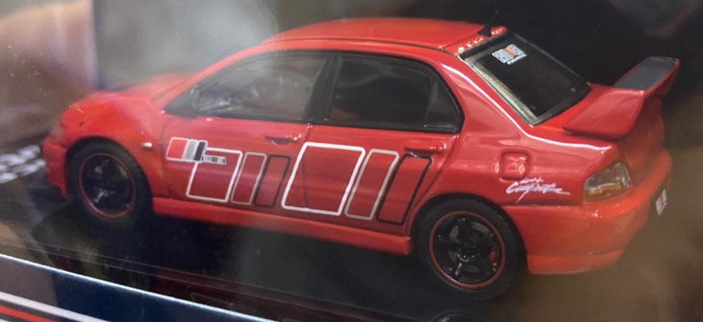 Mitsubishi Lancer Gsr Evolution 9 Ralliart Red Solid Hj646054r - Hobby Japan (RalliArt) action figure collectible [Barcode 4981932064208] - Main Image 4