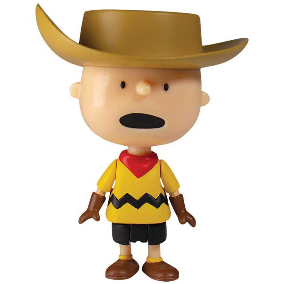 Cowboy Charlie Brown - Super 7 / ReAction Figures (Peanuts) action figure collectible [Barcode 811169038021] - Main Image 3