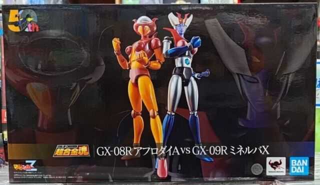 Soul of Chogokin GX-08R Aphrodai A vs GX-09R Minerva X - Bandai Soul of Chogokin (Mazinger Z) action figure collectible - Main Image 4