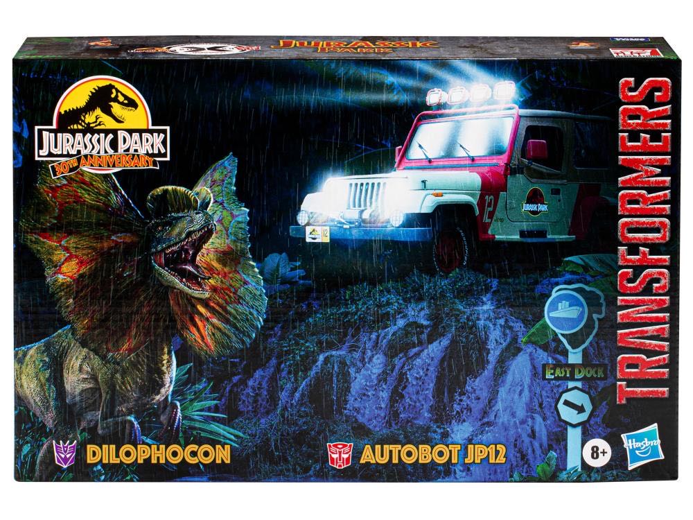 Collaboration Jurassic Park Dilophocon & Autobot Jp12 - Hasbro (Cross Over) action figure collectible [Barcode 5010996145901] - Main Image 4