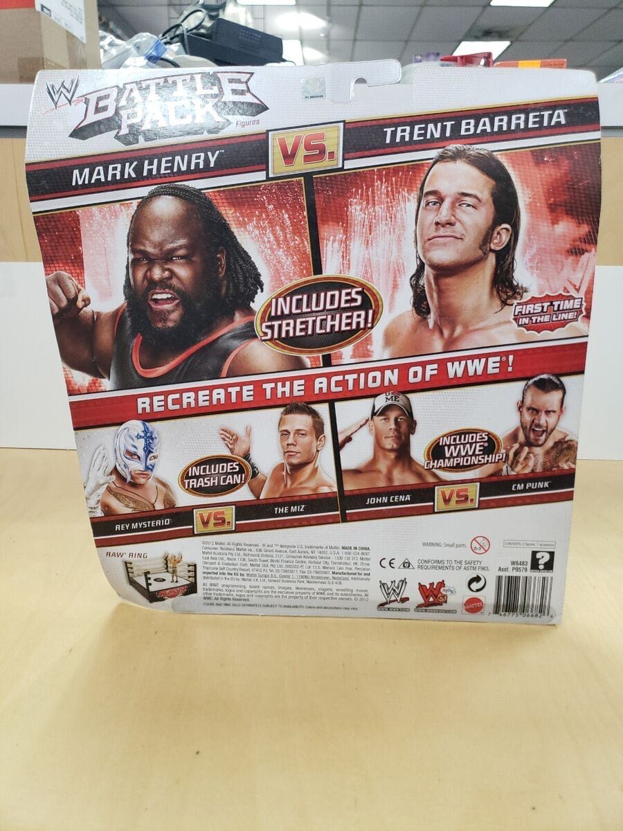 Trent Barreta - Mattel (WWE Basic Battle Pack Series 17) action figure collectible - Main Image 3