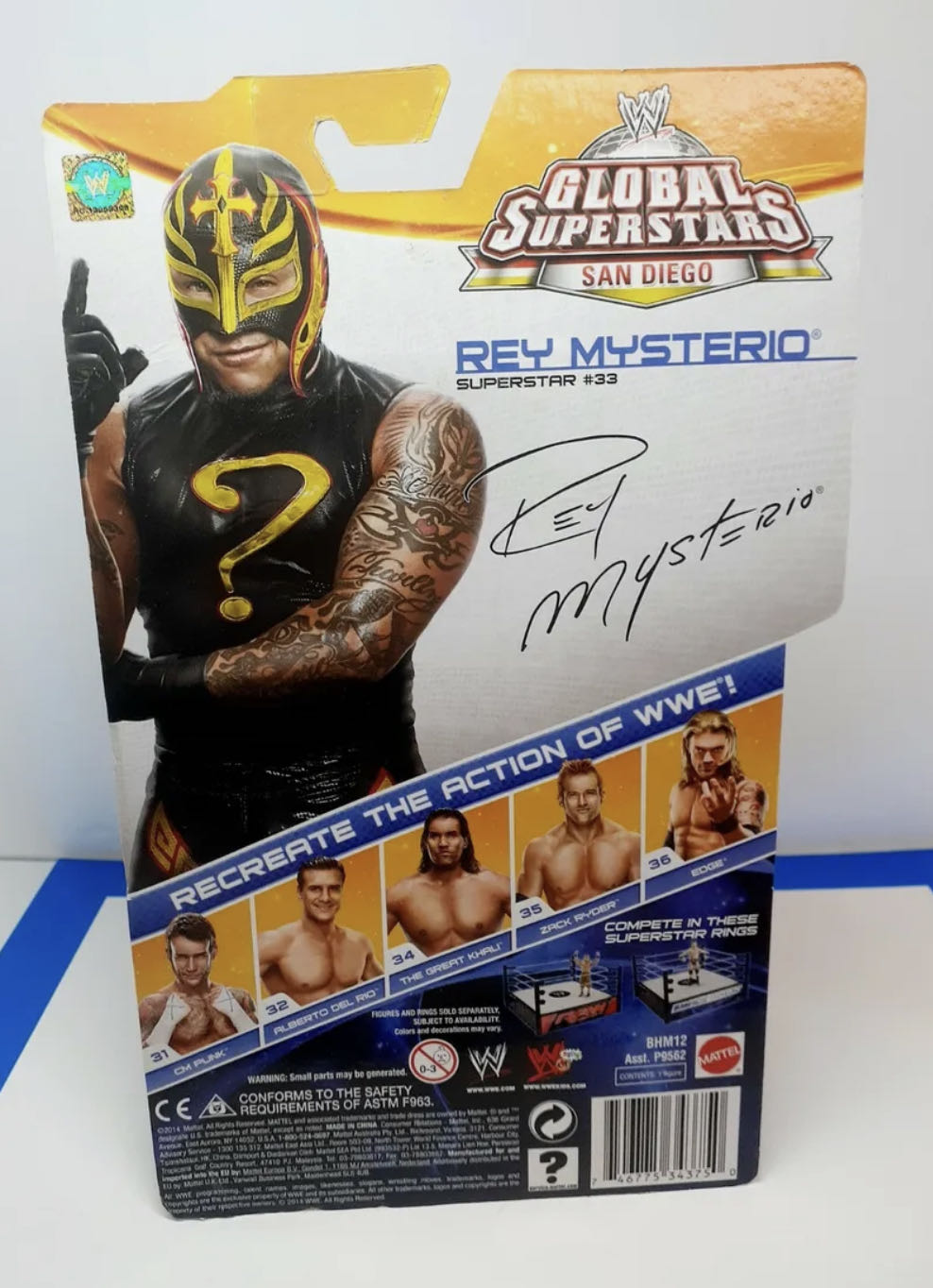 Rey Mysterio - Mattel (WWE Basic Series 40) action figure collectible - Main Image 2