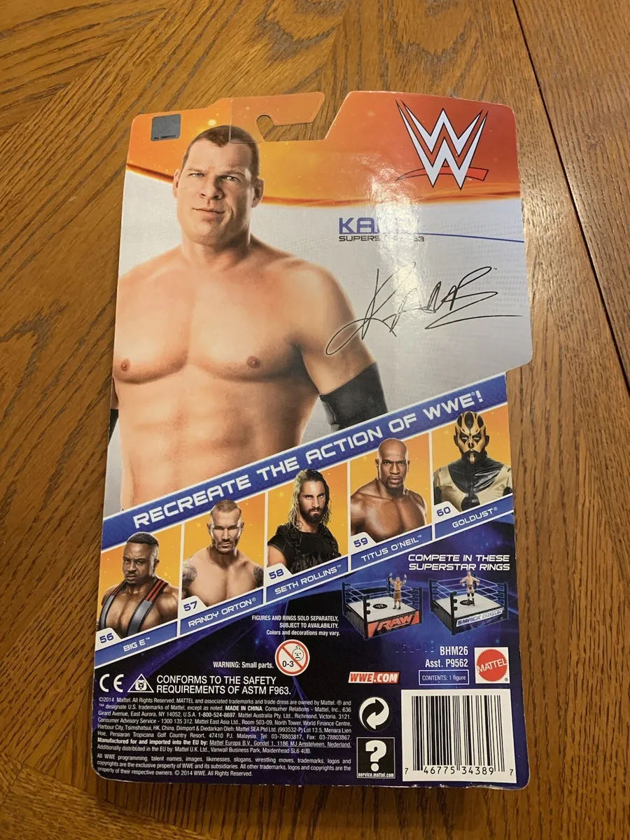 Kane (Corporate Kane) - Mattel (WWE Basic Series 44) action figure collectible - Main Image 2