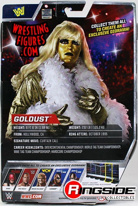 Goldust - Mattel (WWE Elite Series 47B) action figure collectible - Main Image 2