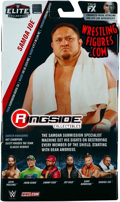 Samoa Joe - Mattel (WWE Elite Series 64) action figure collectible - Main Image 2