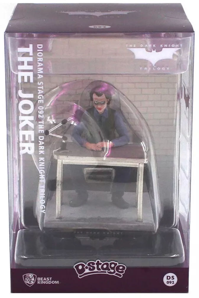 Beast Kingdom The Dark Knight Trilogy: The Joker Ds-092 D-stage 6 Inch Statue Multicolor  action figure collectible [Barcode 4711061154897] - Main Image 4