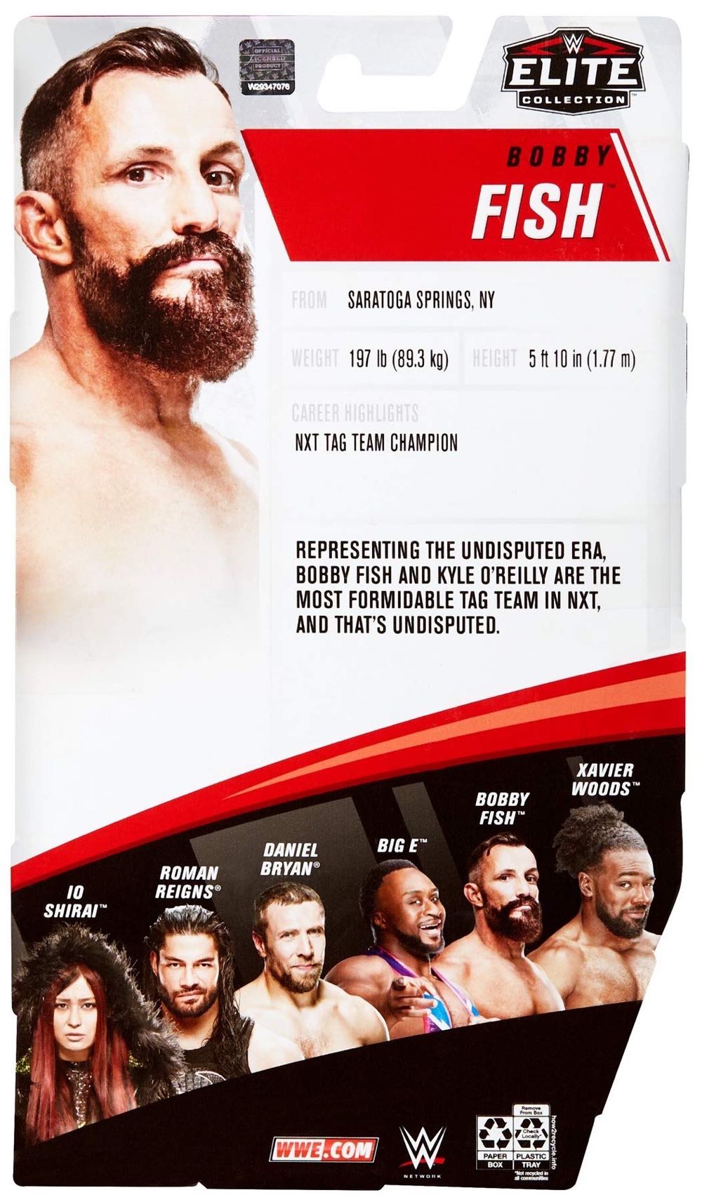 Bobby Fish - Mattel (WWE Elite Series 79) action figure collectible - Main Image 2