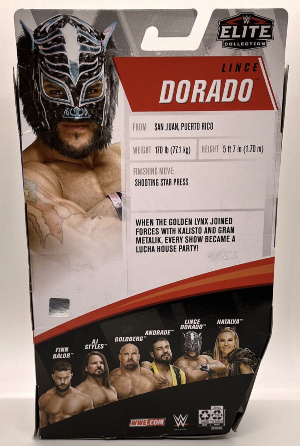 Lince Dorado - Mattel (WWE Elite Series 74) action figure collectible - Main Image 2