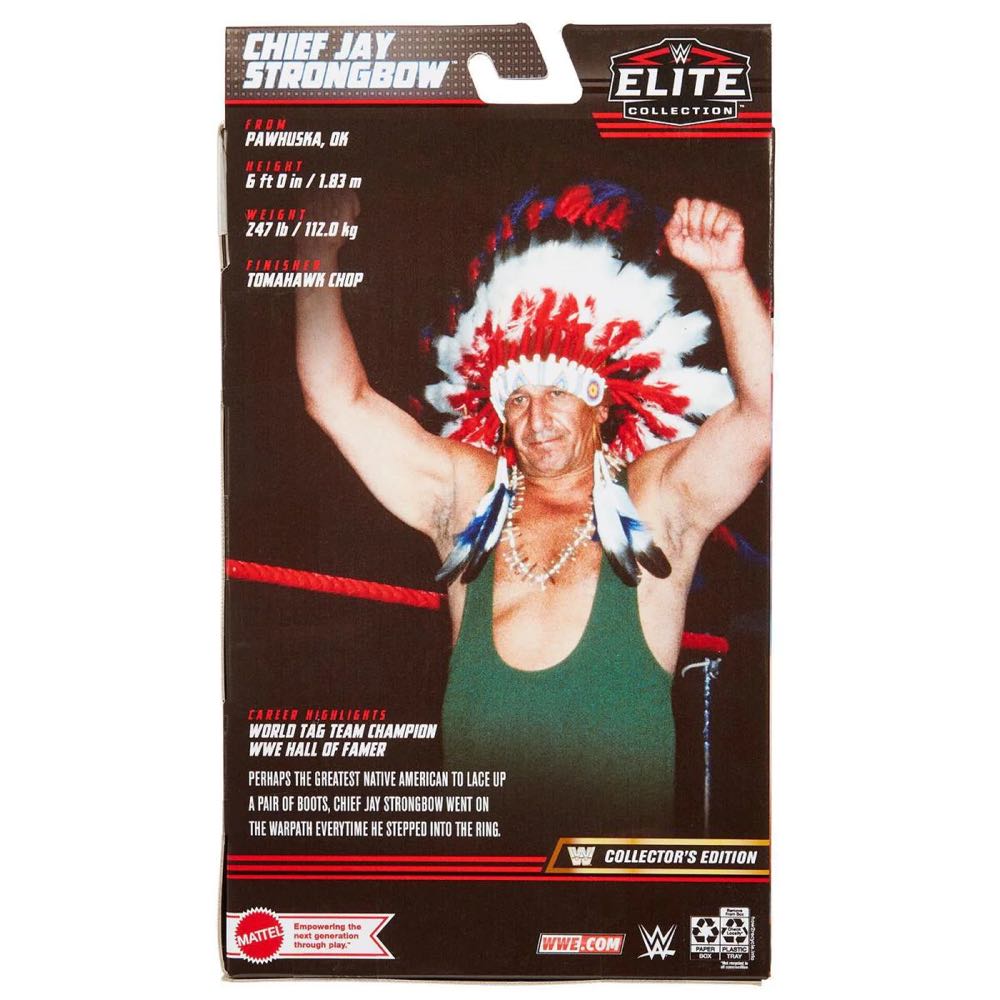 Chief Jay Strongbow - Mattel (WWE Elite Series 90) action figure collectible - Main Image 2