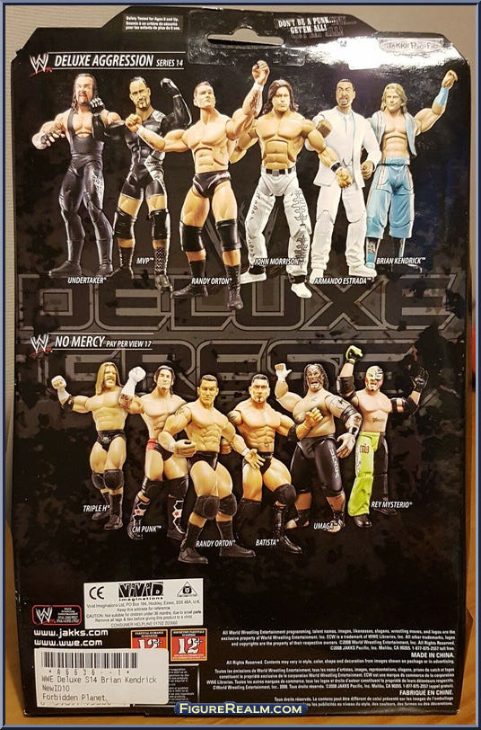 Brian Kendrick - Jakks Pacific (WWE Deluxe Aggression Series 14) action figure collectible - Main Image 2