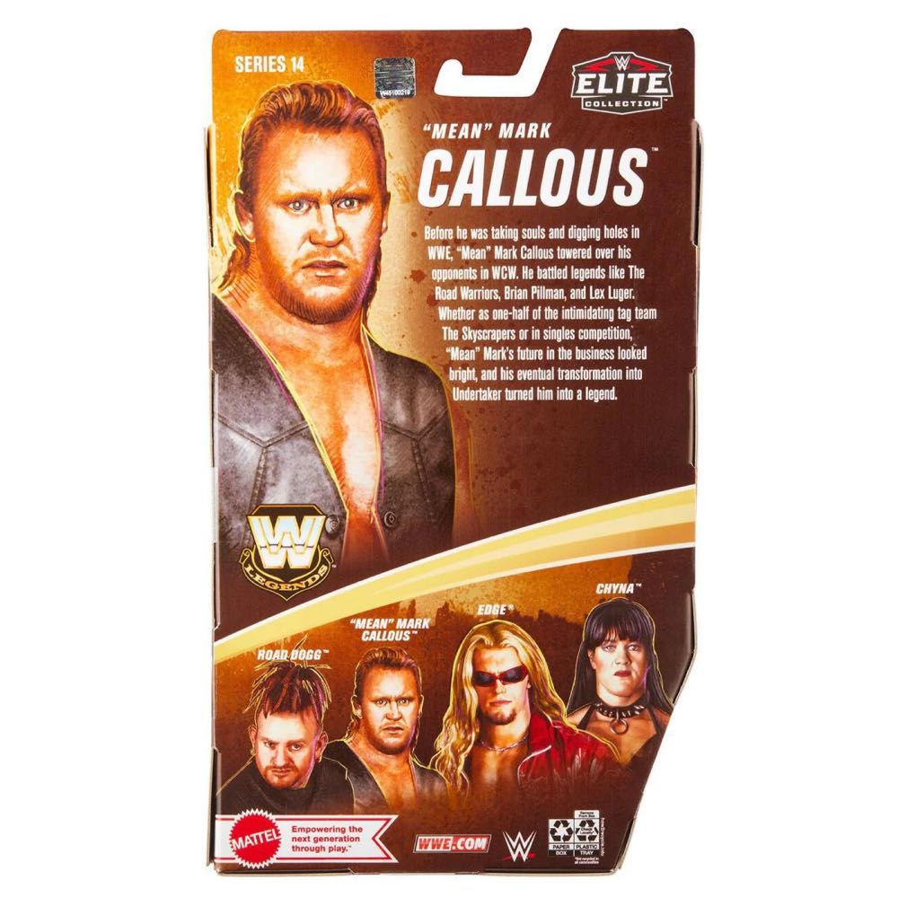 Mean Mark Callous - Mattel (WWE Elite Legends 14) action figure collectible - Main Image 2