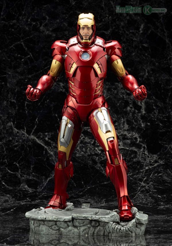 Kotobukiya Marvel The Avengers Iron Man Mark 7 Artfx - Kotobukiya Artfx (Iron Man) action figure collectible [Barcode 4934054016464] - Main Image 2