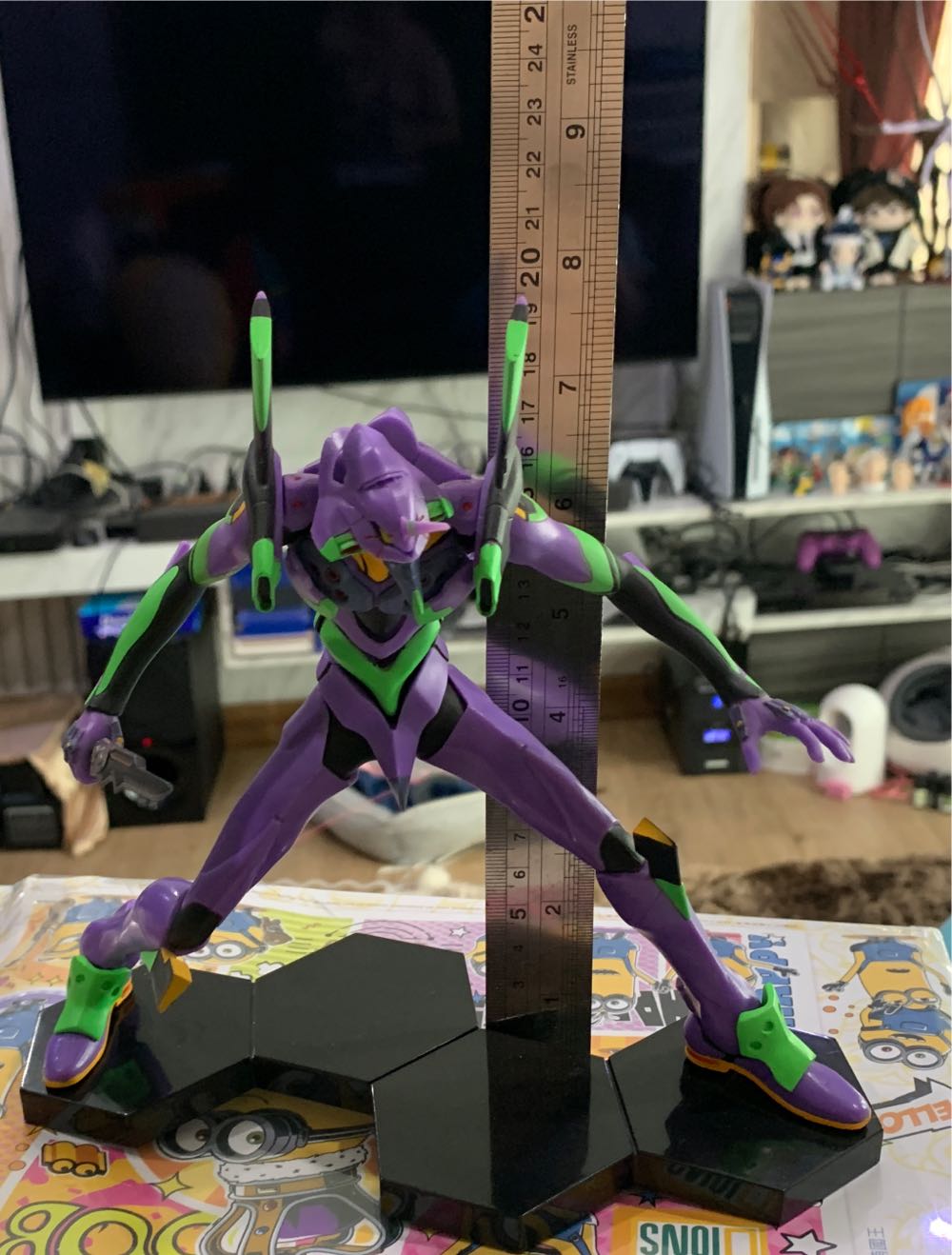 Evangelion New Theatrical Version Premium EVA Series Figure : EVA 01 Test Type - Sega action figure collectible - Main Image 4
