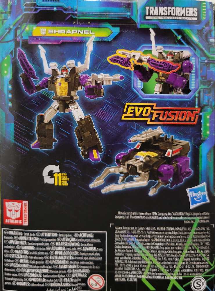 Shrapnel  - Hasbro (Legacy Evolution) action figure collectible - Main Image 3