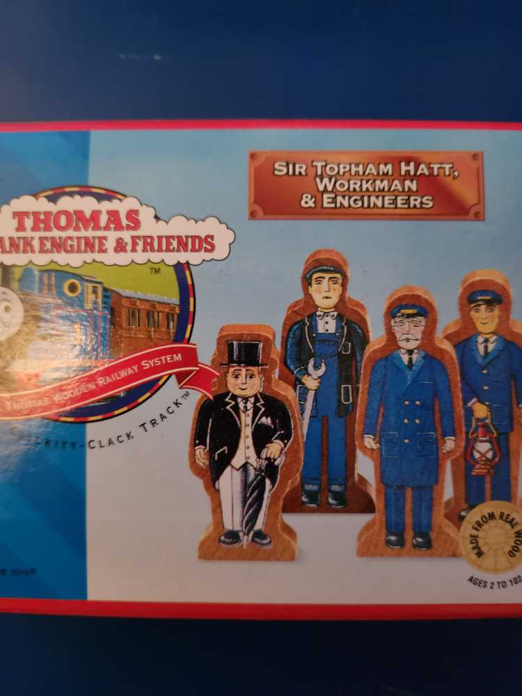 Thomas The Tank Engine And Friends Sir Thomas Hatt, Workman And Engineers   action figure collectible [Barcode 753851991118] - Main Image 1