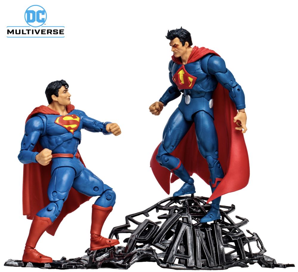 Superman Vs. Superman Earth 3 2 Pack - McFarlane Toys (DC Multiverse) action figure collectible - Main Image 4