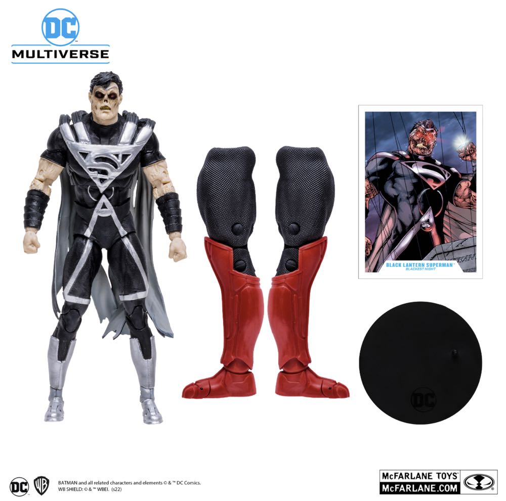 Superman - McFarlane Toys (DC Multiverse) (Blackest Night) action figure collectible - Main Image 3