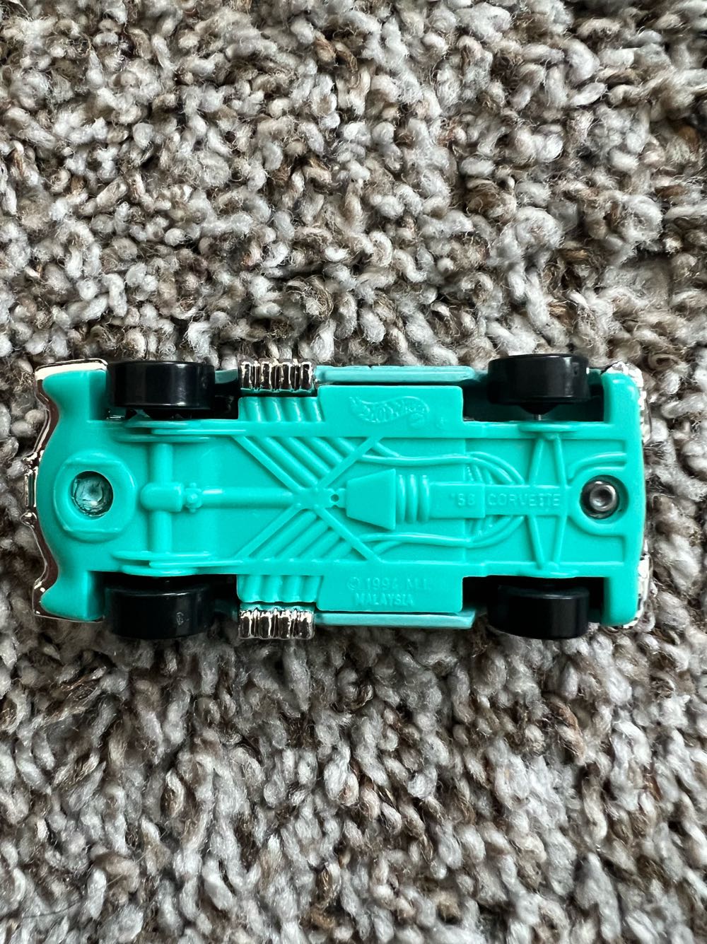 Corvette ‘58 - Mattel (Hotwheels Loose C1 Corvettes) action figure collectible - Main Image 2