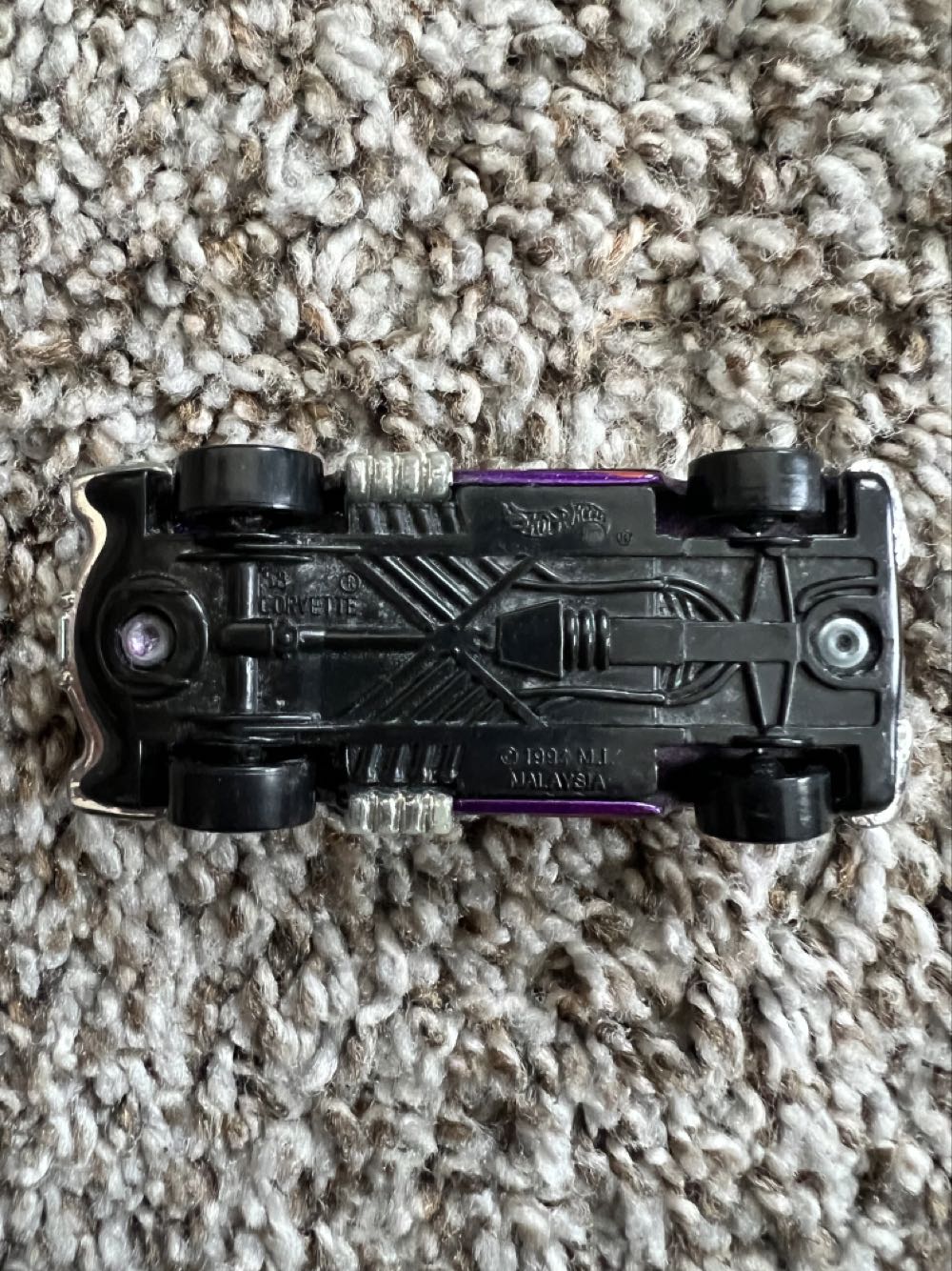 Corvette ‘58 - Mattel (Hotwheels Loose C1 Corvettes) action figure collectible - Main Image 2