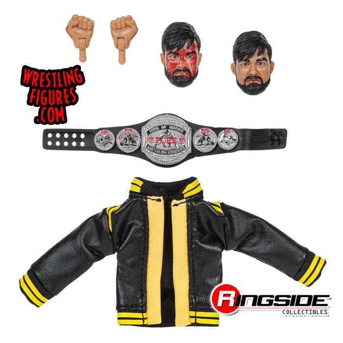 Wheeler Yuta - Jazwares (AEW Unrivaled Ringside Exclusive ”Blood & Guts: Forged in Combat”) action figure collectible [Barcode 191726491095] - Main Image 4