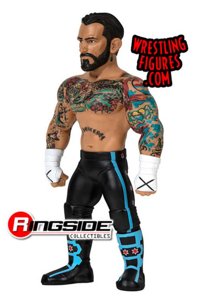 CM Punk - Jazwares (AEW Unmatched Series 7) action figure collectible [Barcode 191726431503] - Main Image 4