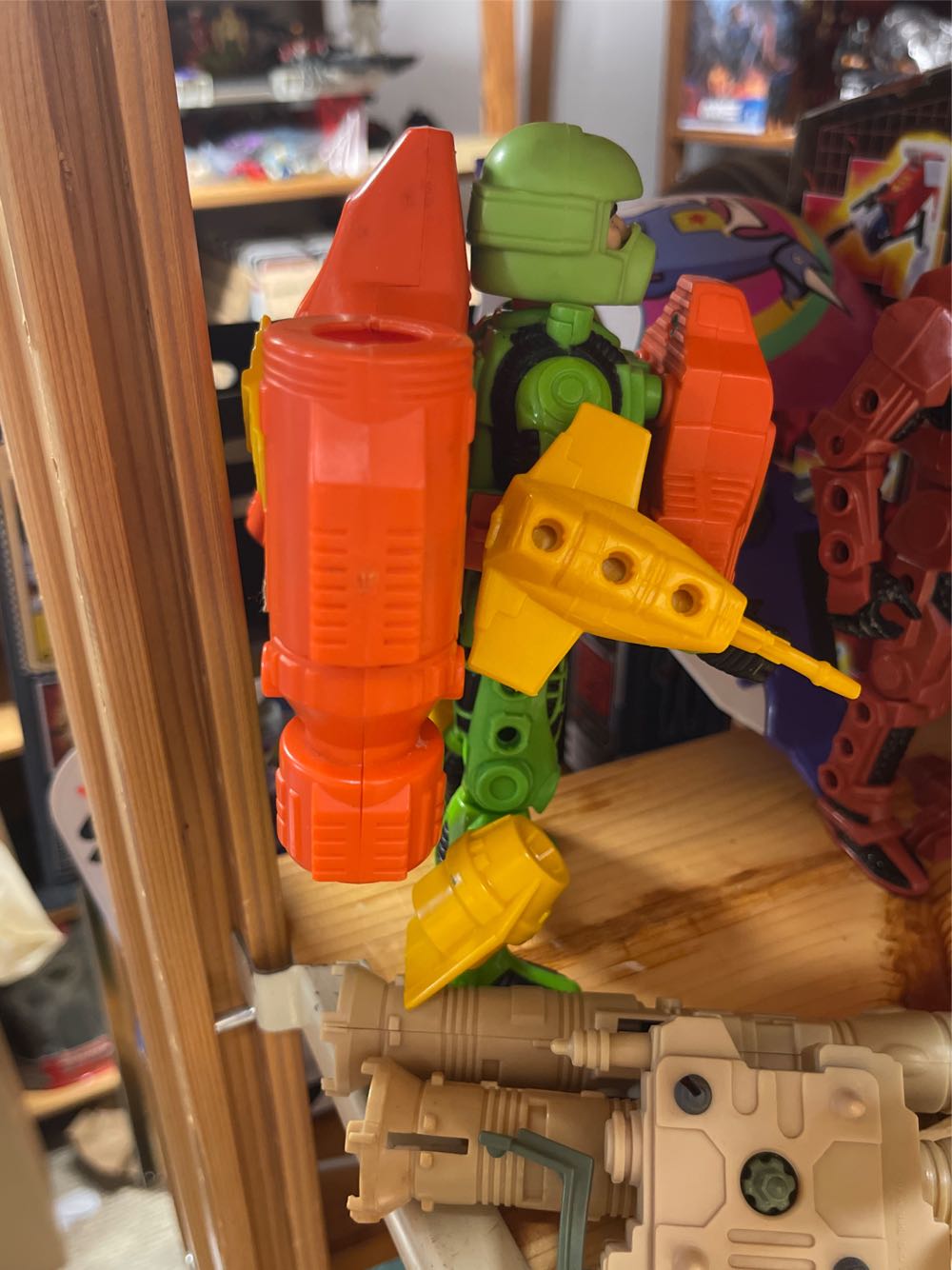 Vintage Kenner Centurions Max Ray 7.5” Only Green Rare  action figure collectible [Barcode 076281170305] - Main Image 4