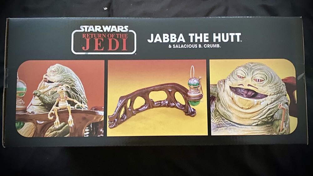 SW BS  Jabba The Hutt & Salacious B. Crumb - Hasbro (Star Wars - The Black Series) action figure collectible [Barcode 5010996137098] - Main Image 3