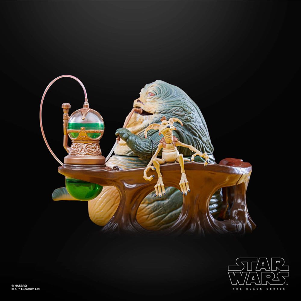 SW BS  Jabba The Hutt & Salacious B. Crumb - Hasbro (Star Wars - The Black Series) action figure collectible [Barcode 5010996137098] - Main Image 4