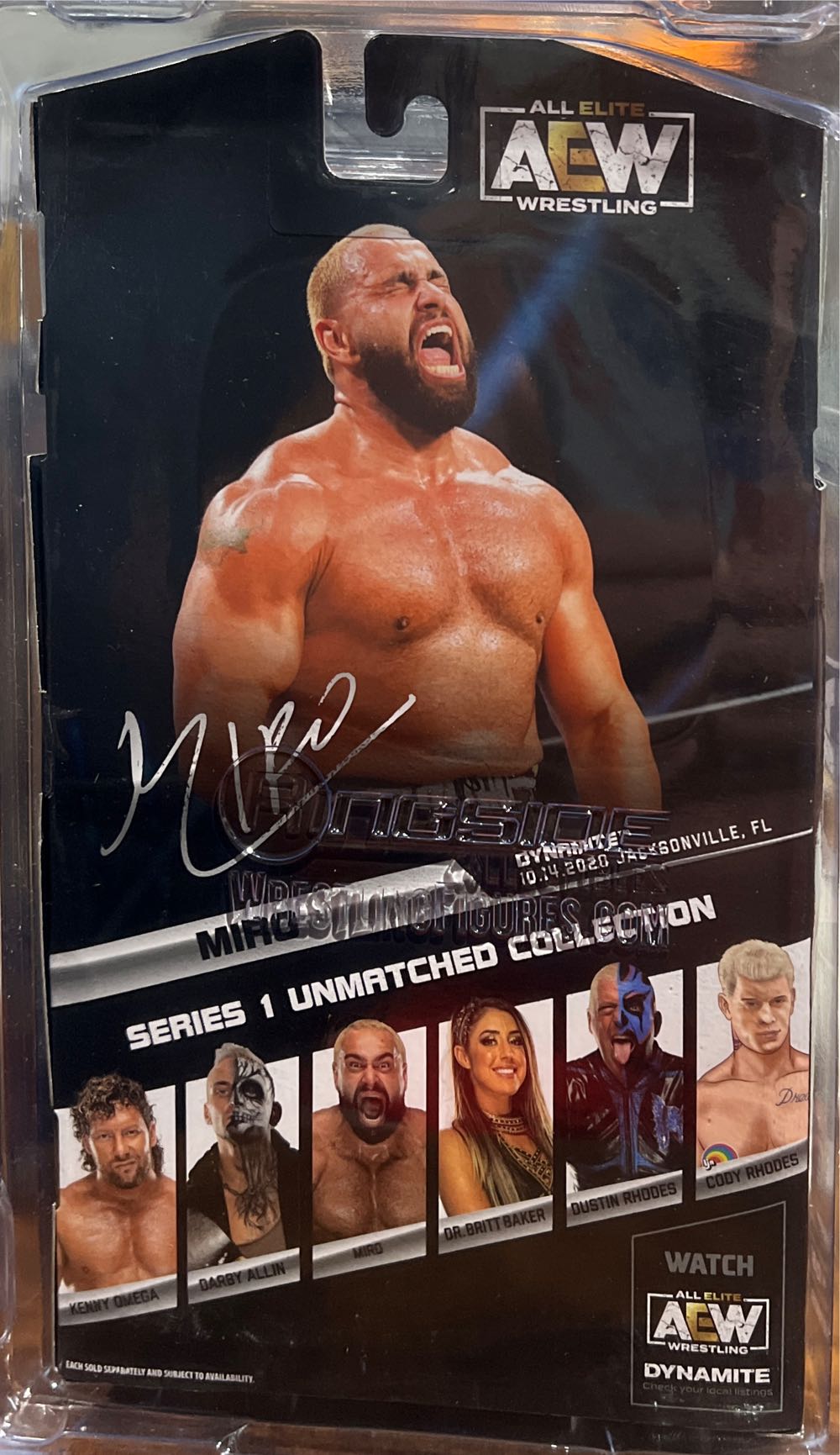 Miro - Jazwares AEW (AEW) action figure collectible - Main Image 2