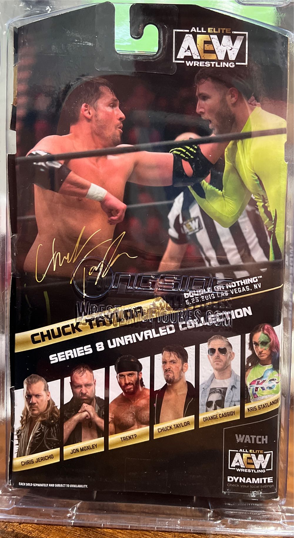 Chuck Taylor - Jazwares AEW (AEW) action figure collectible - Main Image 2