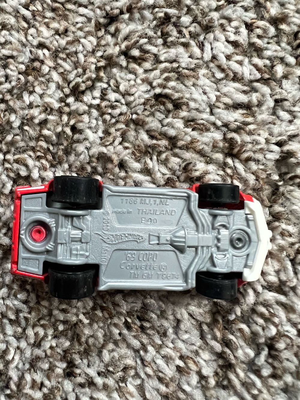 Corvette ‘69 COPO - Mattel (Hotwheels Loose Long Hoods) action figure collectible - Main Image 2