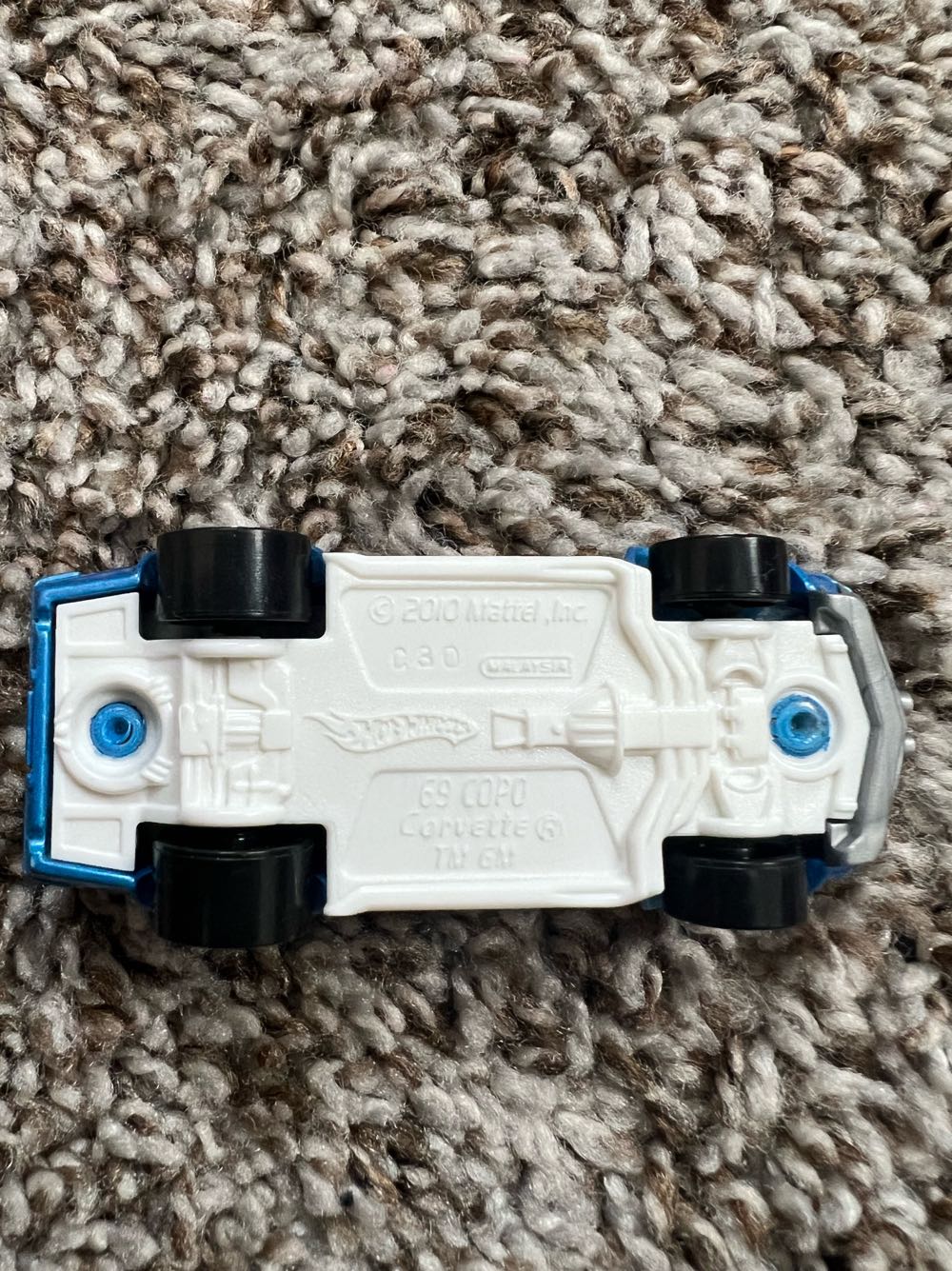 Corvette ‘69 COPO - Mattel (Hotwheels Loose Long Hoods) action figure collectible - Main Image 2