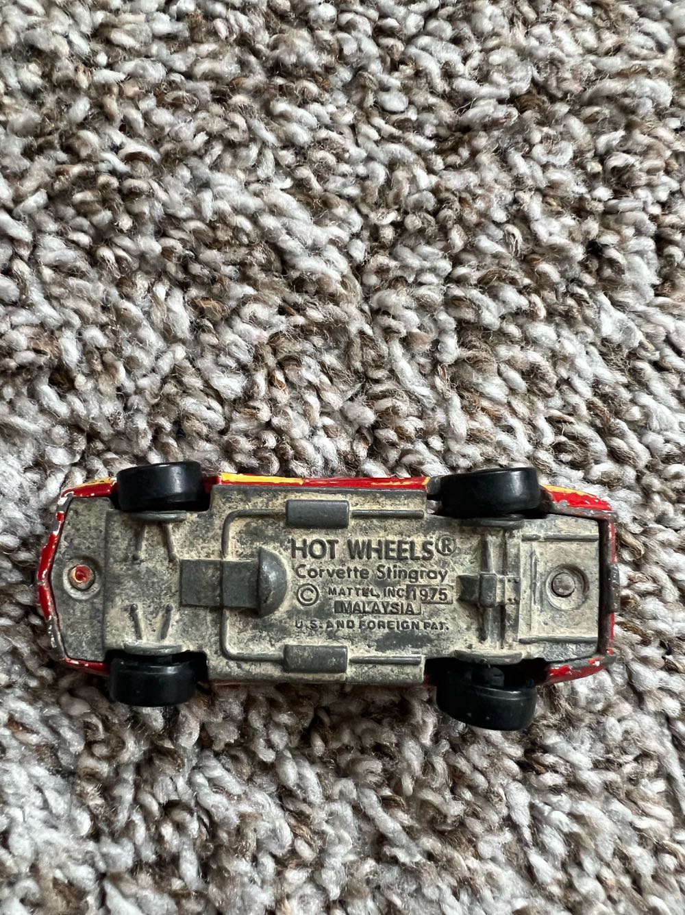 Corvette 1975 Stingray - Mattel (Hotwheels Loose Long Hoods) action figure collectible - Main Image 2