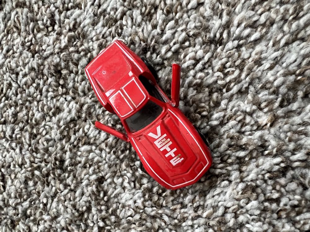 Corvette 1973 - Mattel (Road Champs Loose Corvettes) action figure collectible - Main Image 2